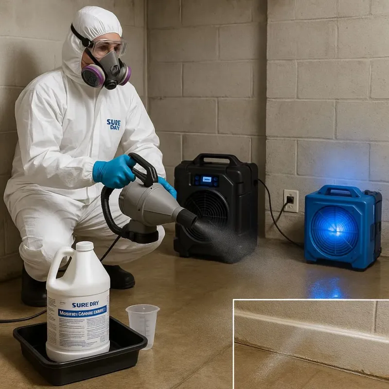 Sanitization and Odor Removal process in Manasquan, NJ